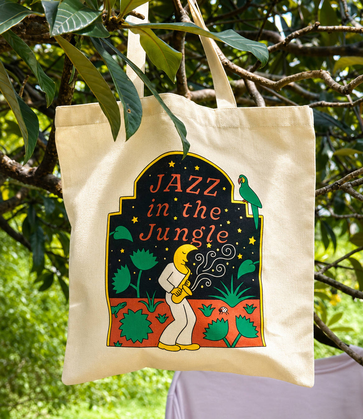 Jazz in the Jungle Tote
